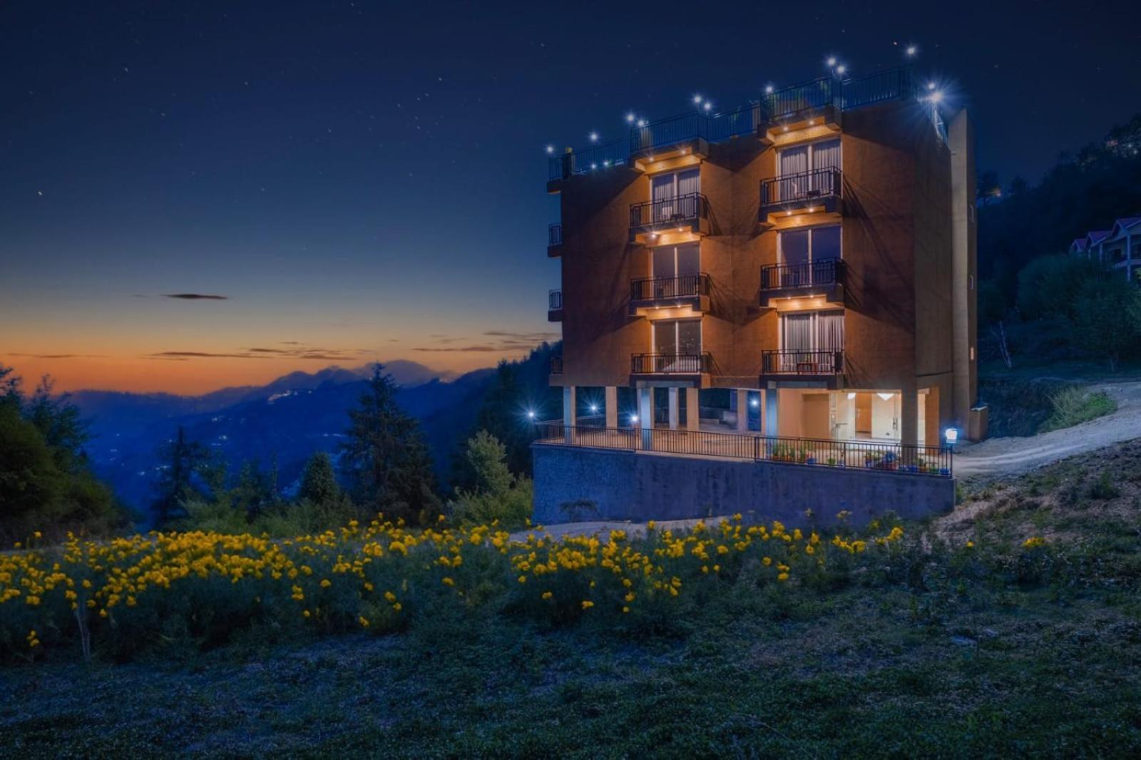 The Countryside Retreat I Vacations I Conference I Mice I Family Events I Open Air Terrace I Sky Bonfire I Kufri By Exotic Stays Shimla Exterior foto